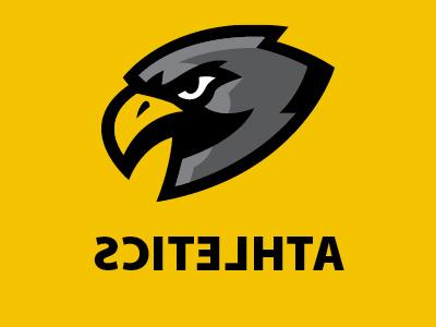 Fierce hawk logo and athletics title